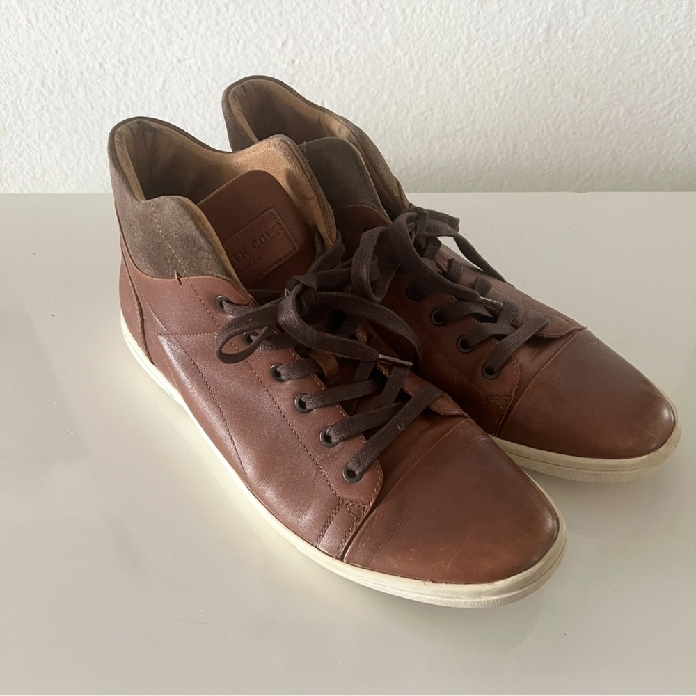 KENNETH COLE Leather Mene’s Ankle  Zs 10.5